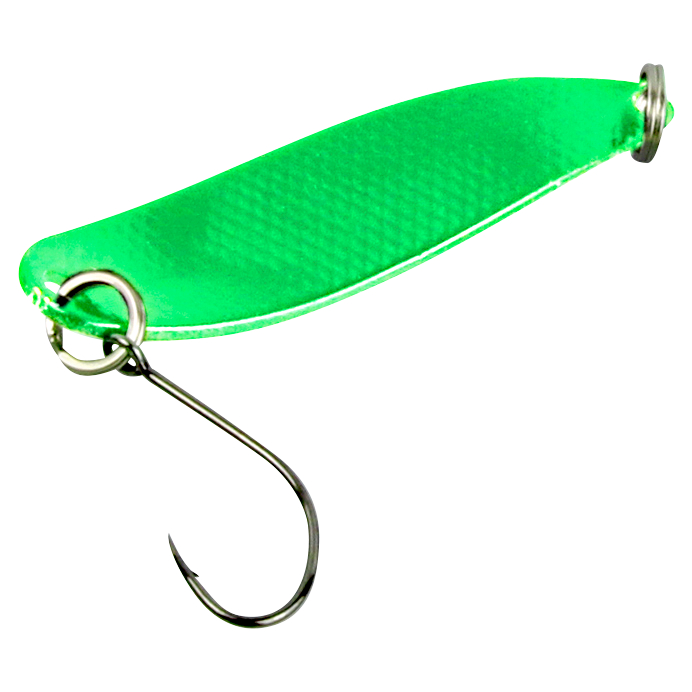 FTM Trout Spoon Hammer (3.2 g, Green\/Orange UV)