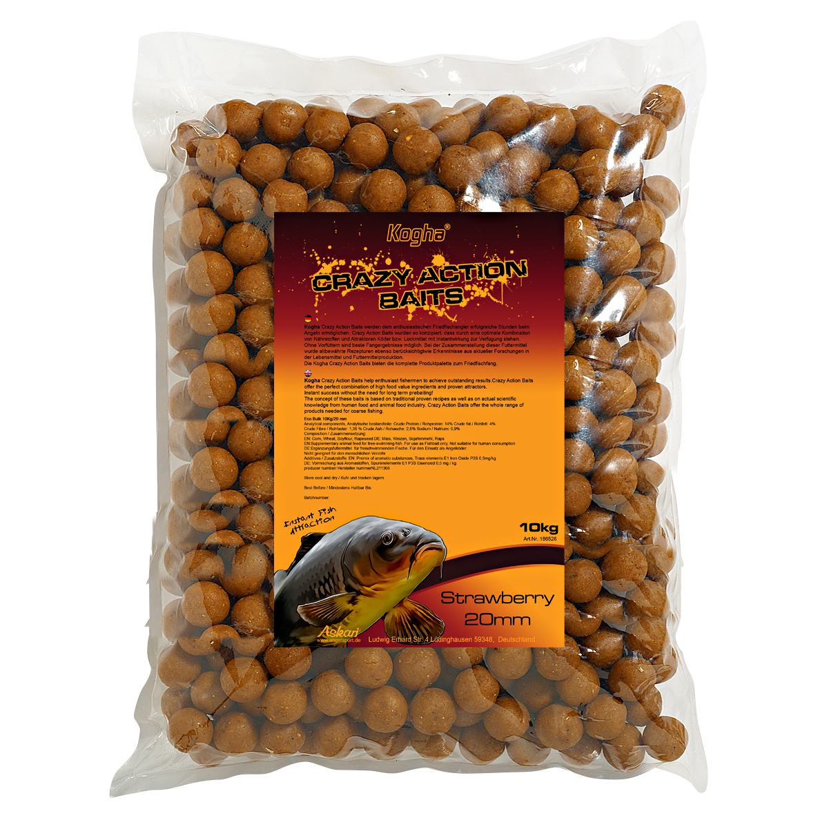 Kogha Boilies Crazy Action Eco (Shellfish)
