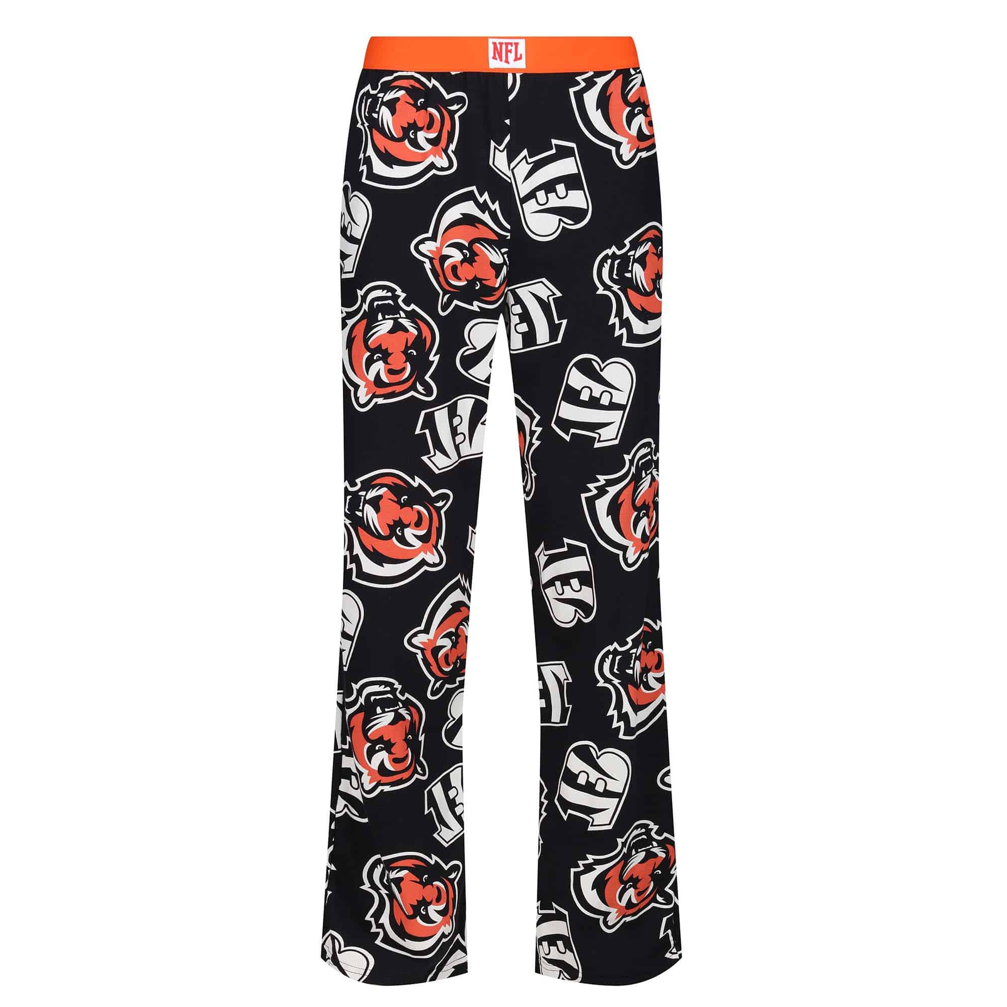 Cincinnati Bengals Recovered NFL Lounge Pants Black