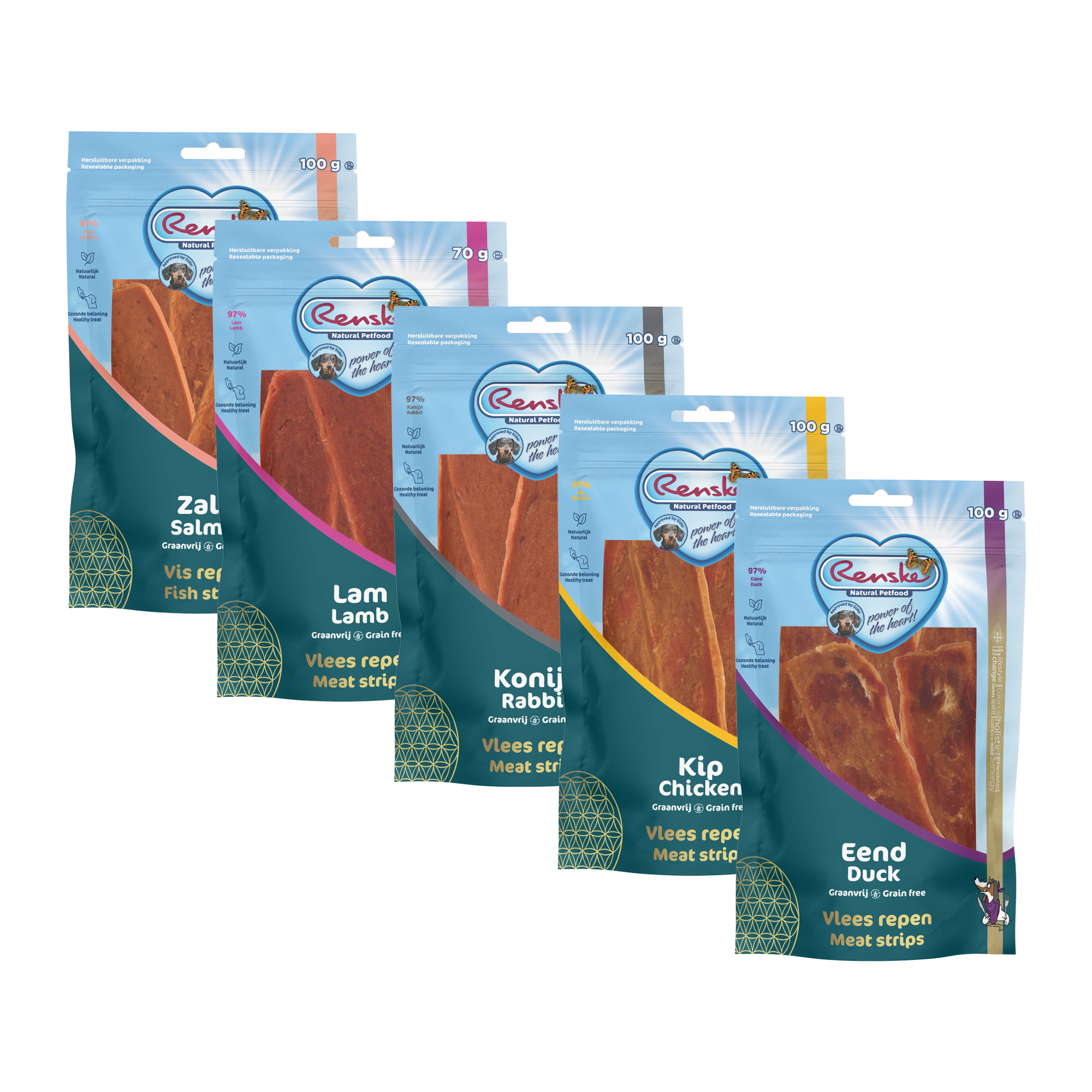 Renske Healthy Treat Meat Bars - Lamb - 70 g