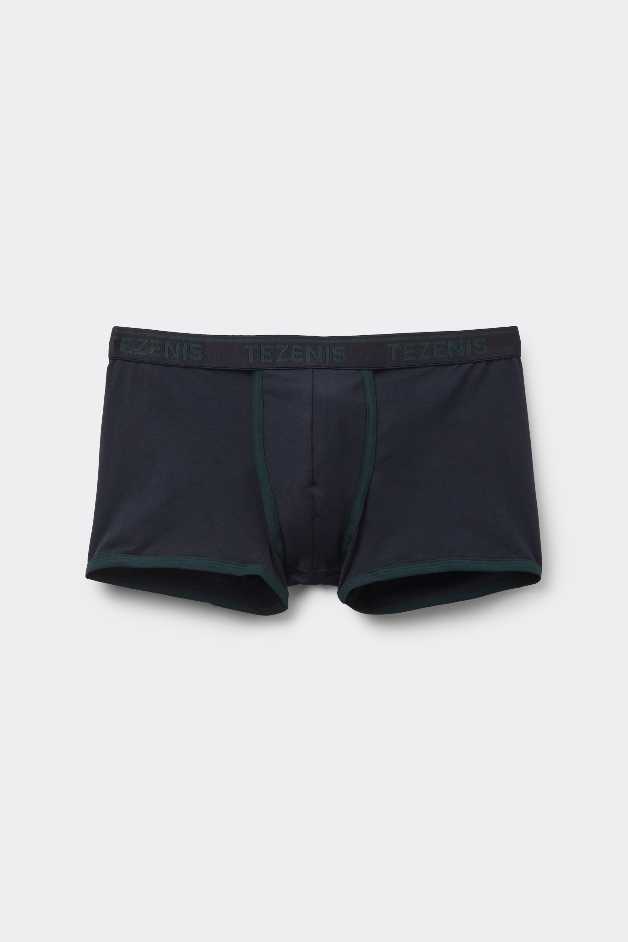 Organic Cotton Boxers with Contrasting Trim and Logo
