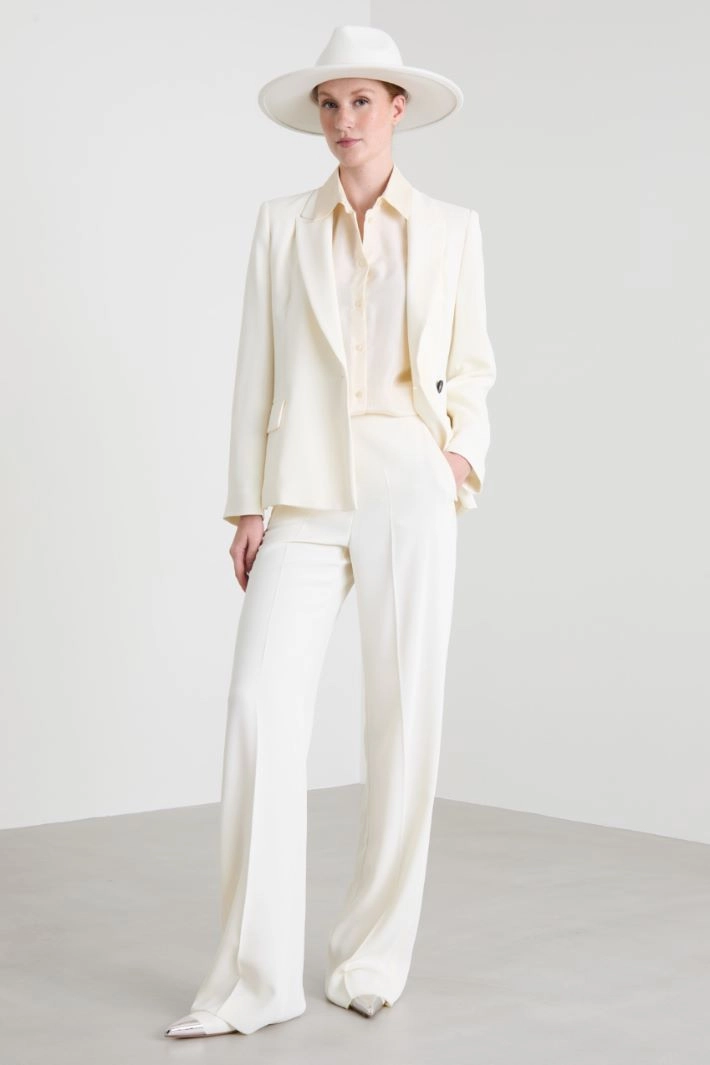 Wide brim hat - WHITE