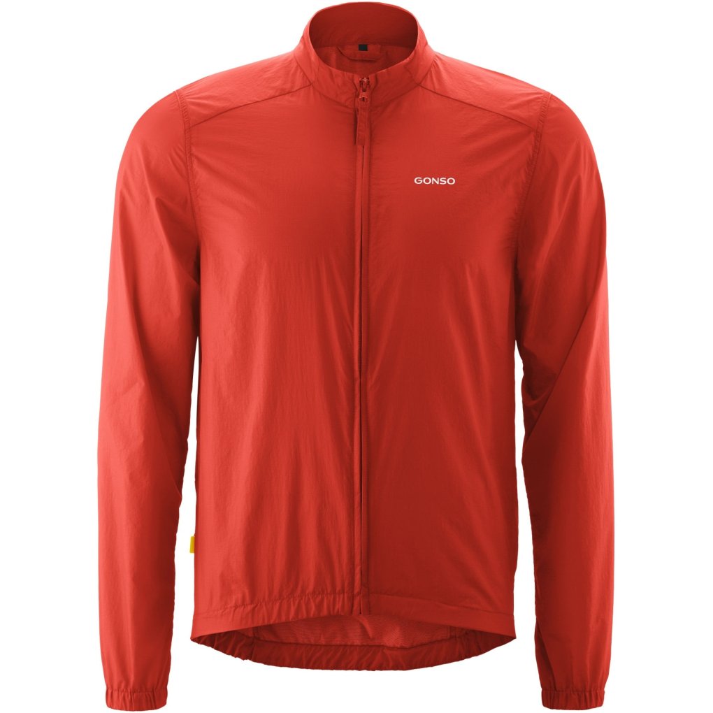 Gonso Adventure Wind Jacket Men - Paprika Flame