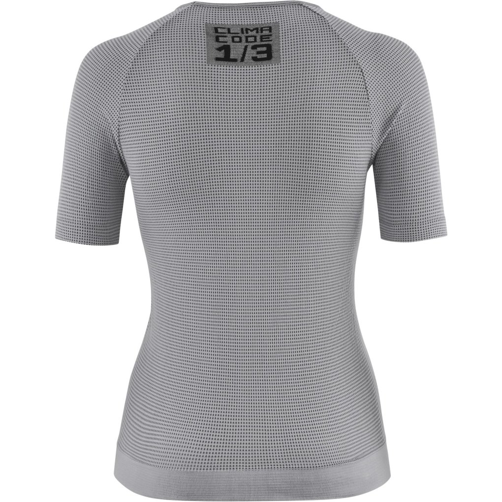 Assos P1 Summer Short Sleeve Skin Layer Women - grey series