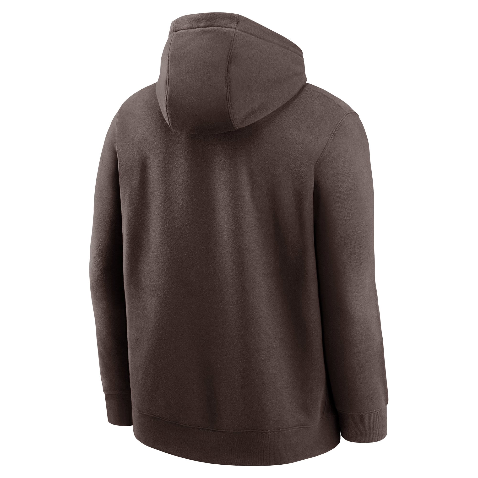 San Diego Padres Alternate Logo Nike Club Fleece MLB Hoodie Brown