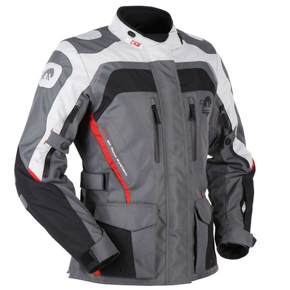 Lady - Black / Gray Motorcycle Furygan JacketRef: Fu1073-C49407