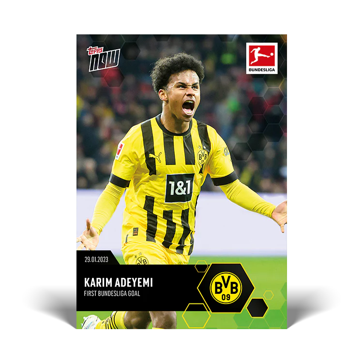 Topps UK - First Bundesliga Goal - Bundesliga TOPPS NOW® Card #123