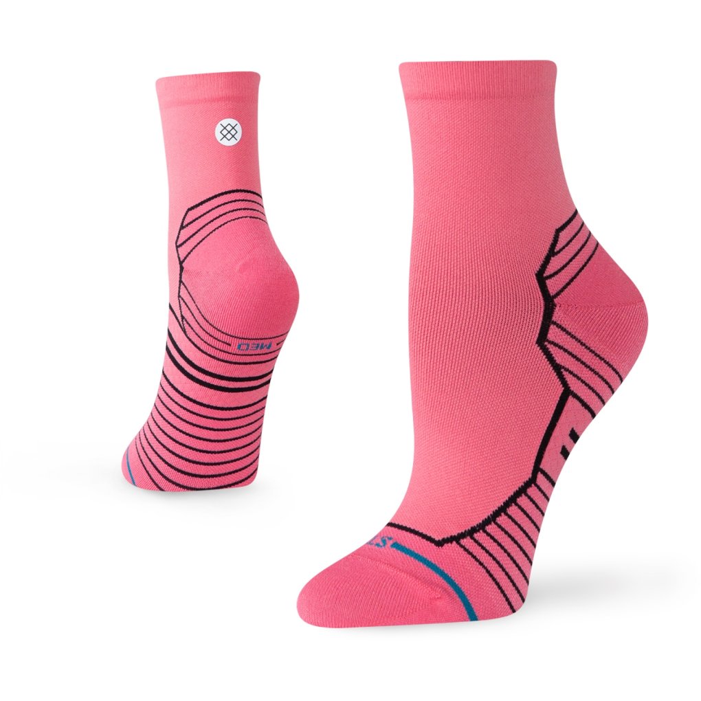 Stance Variegated Ultra Quarter Socks Women - pink