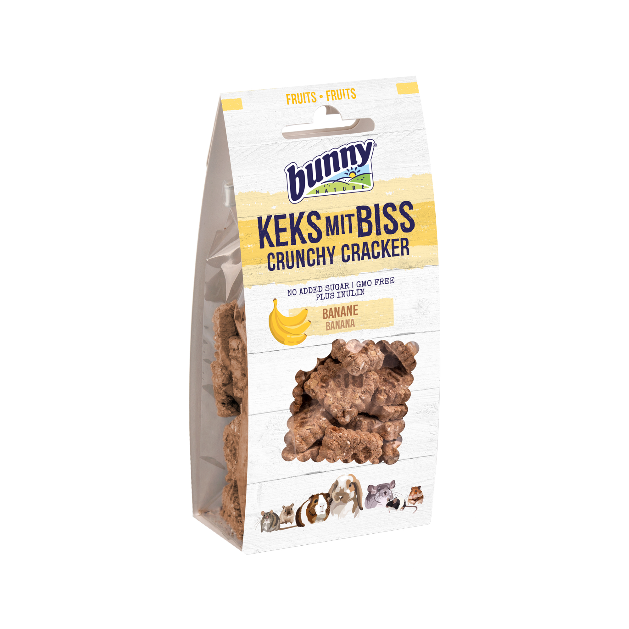 Bunny Nature Crunchy Cracker - Banana
