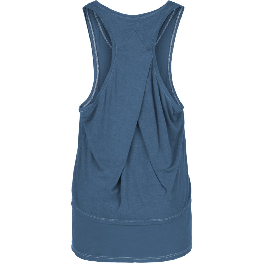 E9 Double2.1 Tank Top Women - Deep Blue