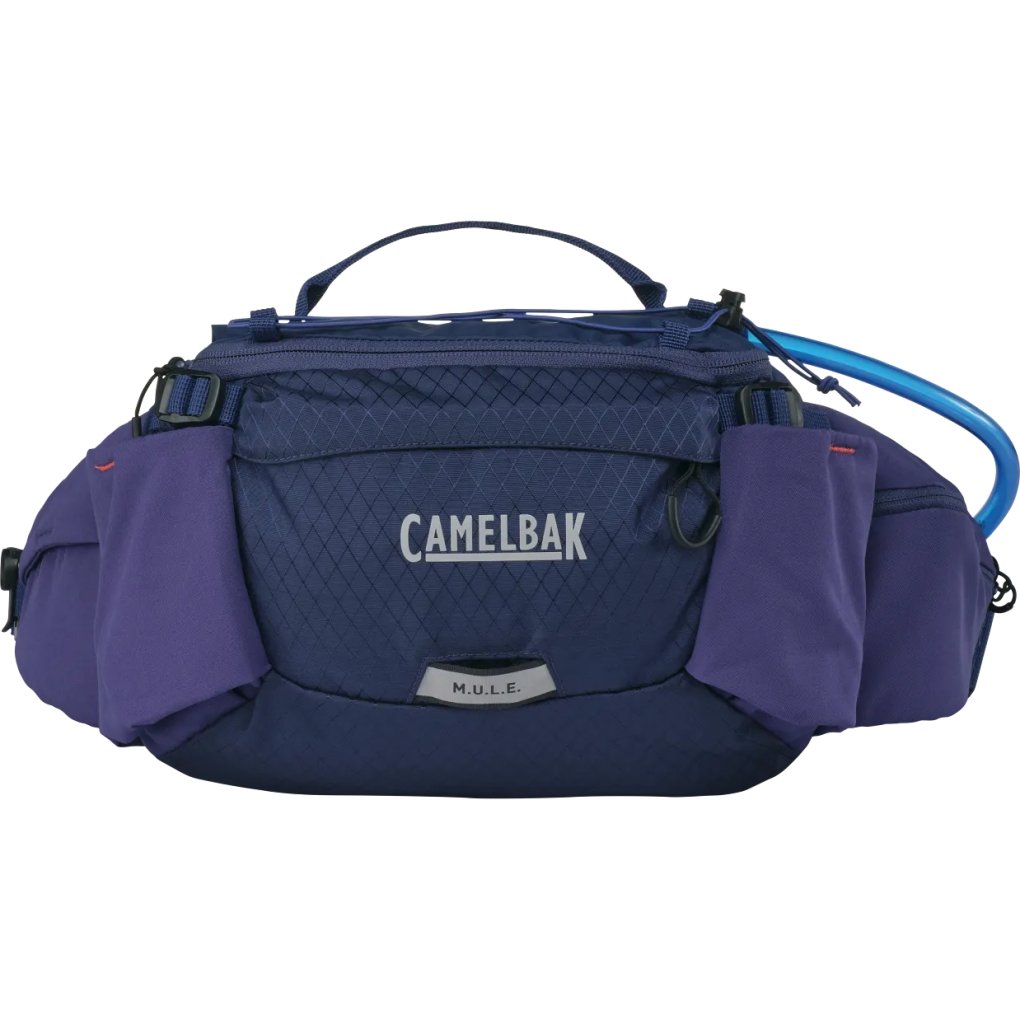CamelBak M.U.L.E. 5L Hydration Waist Pack + 1.5L Crux Reservoir - deep sea