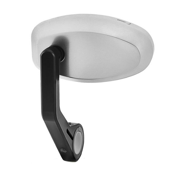 Rizoma Reverse Retro universal rearview mirror (unit) Universal - GrayRef: RZ0001