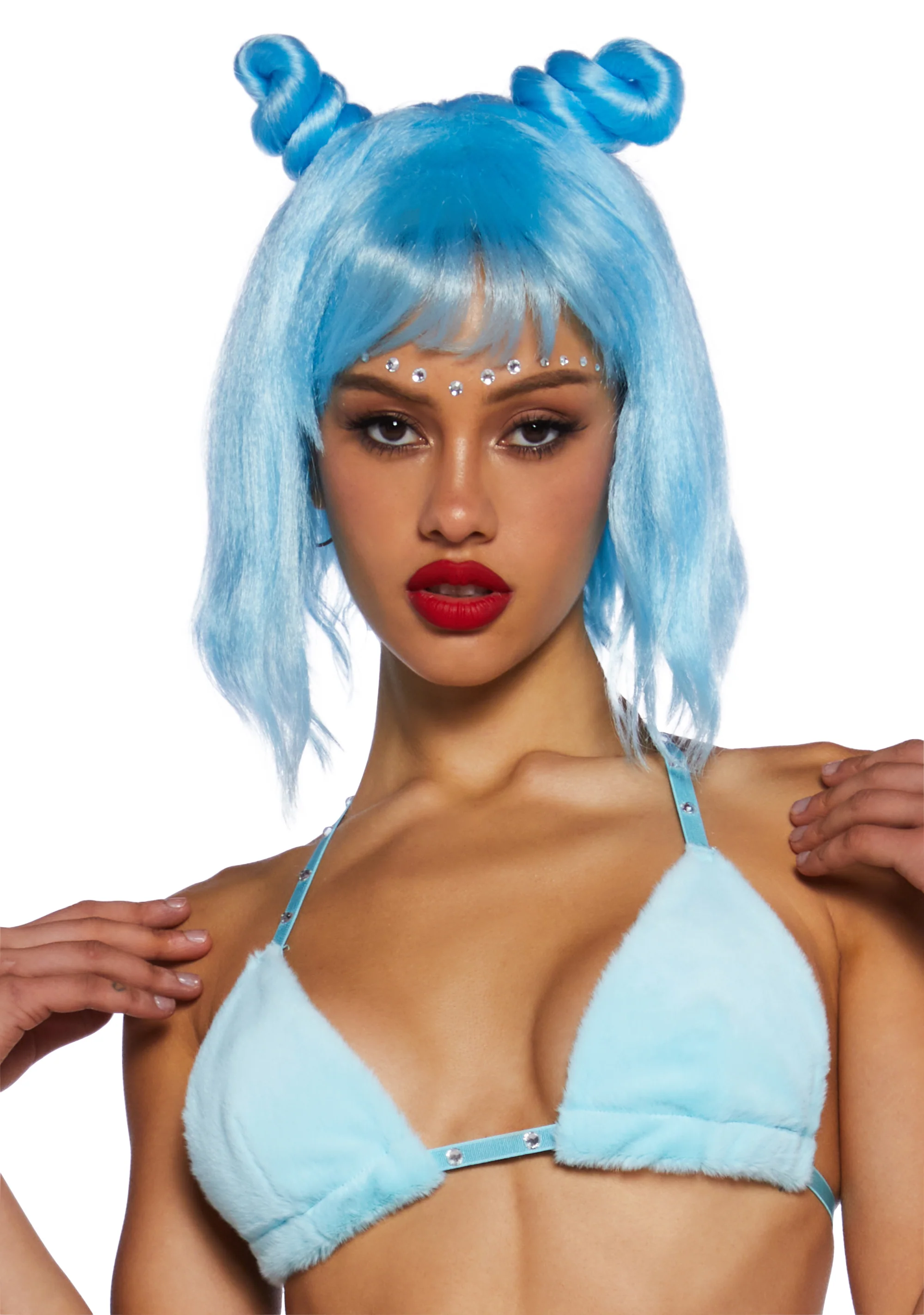 Just A Girl Popstar Costume and Wig Set