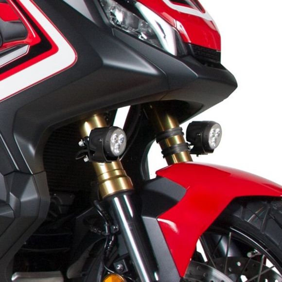 Barracuda Headlight Support for additional lights - BlackHONDA 750 X -ADV 750 DCT ABS - 2017 - 2024Ref: bar0612 / n9003-48-51