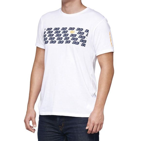 100% BB33 REPEAT Short Sleeve T-Shirt - WhiteRef: CE1535