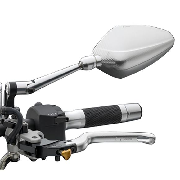Rizoma Limit Universal Sport Mirror - GrayRef: RZ0093