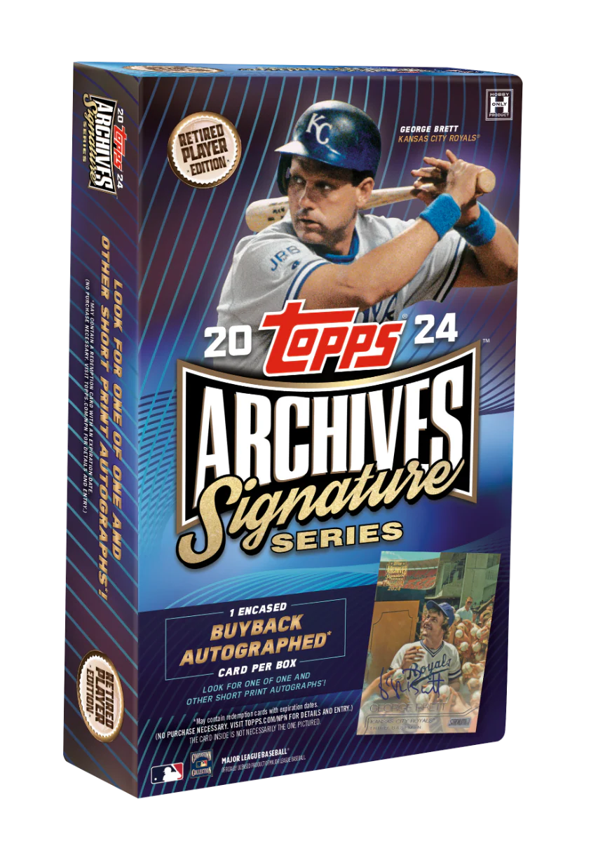 2024 Topps Archives Signature Series Baseball - Retired Player Edition - Hobby Box