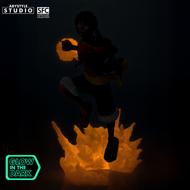 ABYstyle Studio – One Piece Glow in the Dark Luffy Figure – Official Product