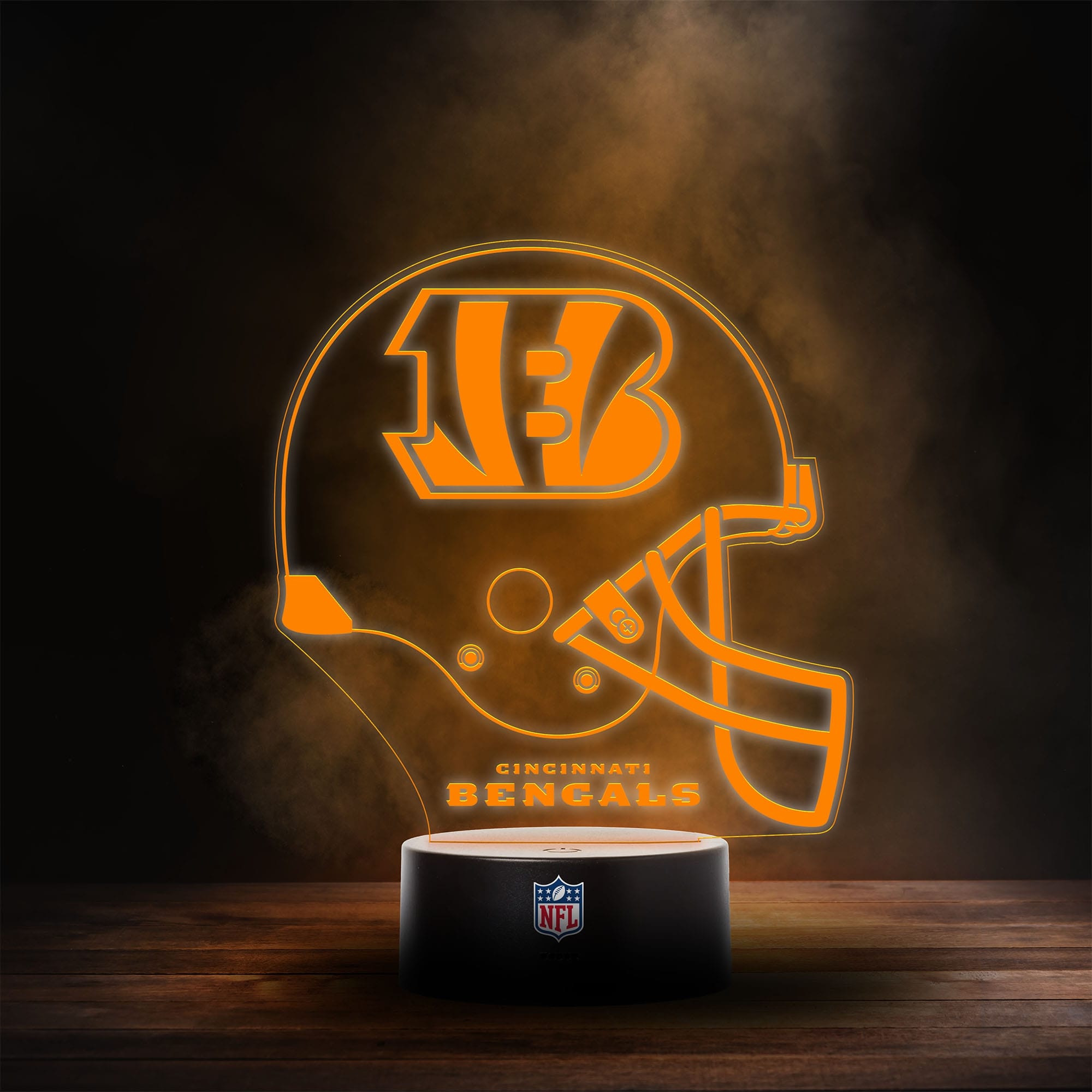 Cincinnati Bengals NFL Helmet LED Sign