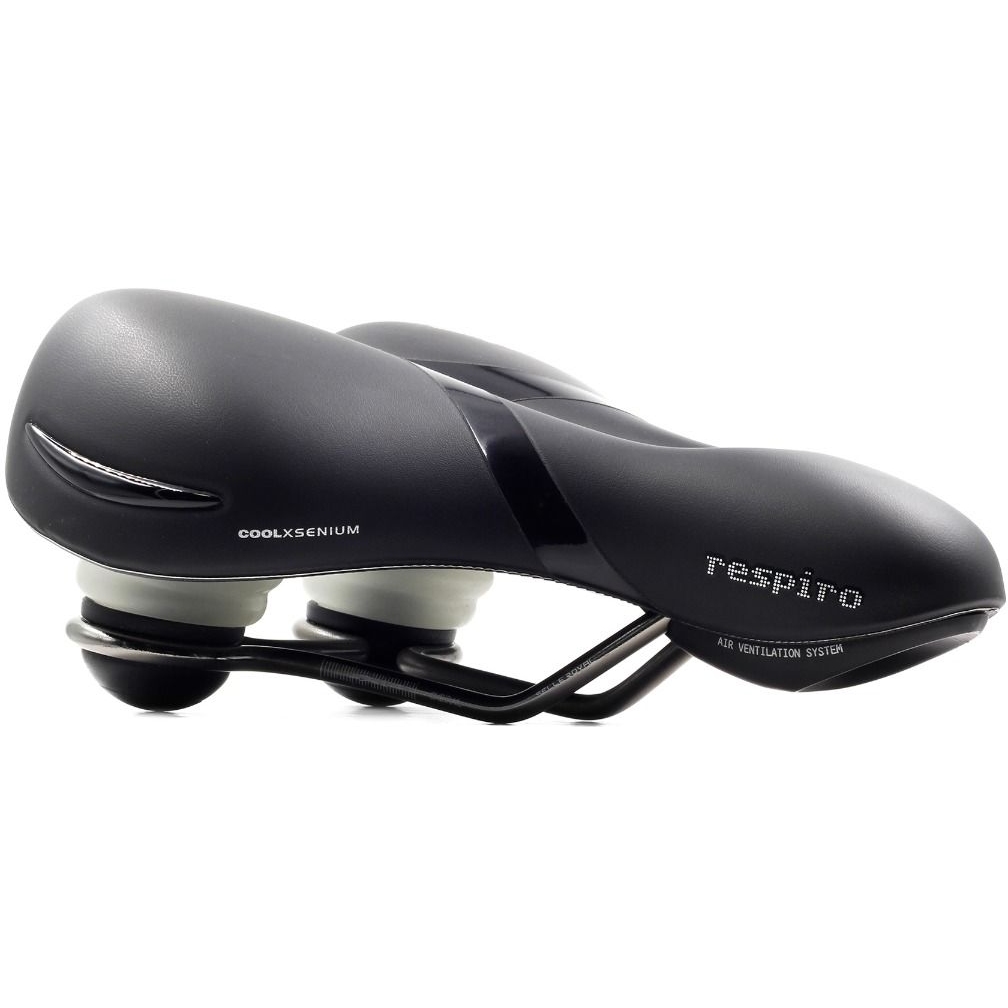Selle Royal Respiro Stracciatella Saddle - Relaxed | Black
