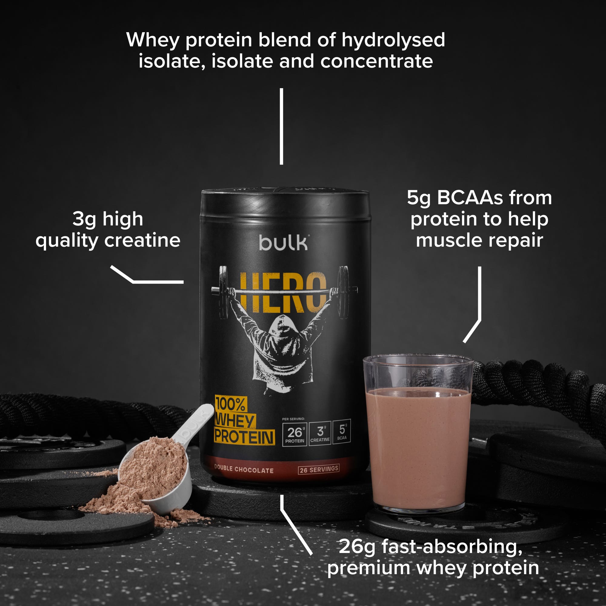 Hero 100% Whey Protein