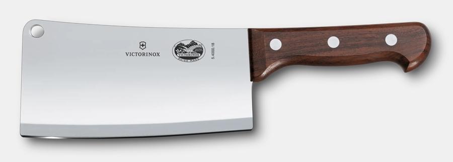 Wood Kitchen Cleaver, 18 cm