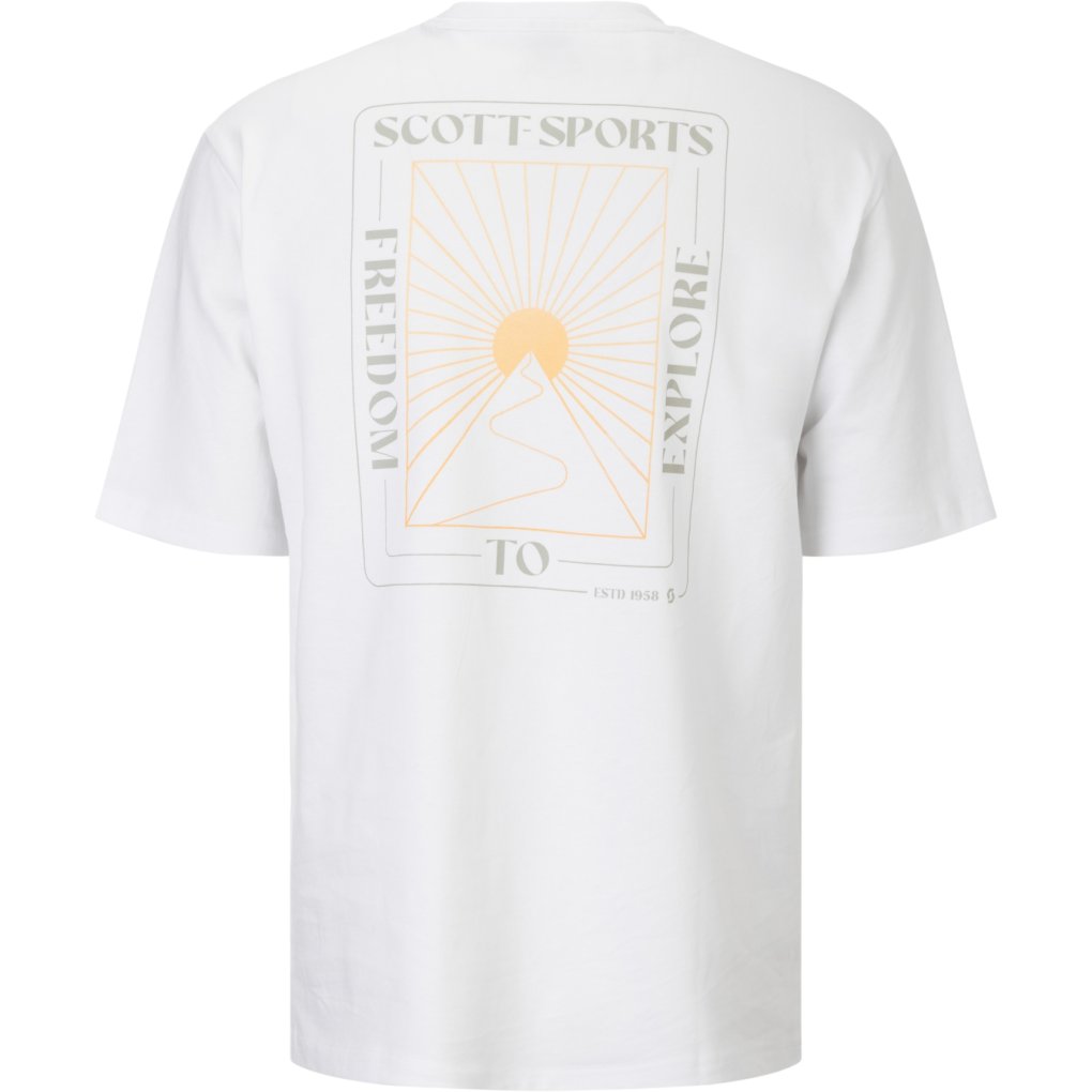 SCOTT Graphic Short Sleeve Tee Men - white
