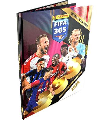 Panini FIFA 365 2024 Stickers - Hardcover Album + 1 packet