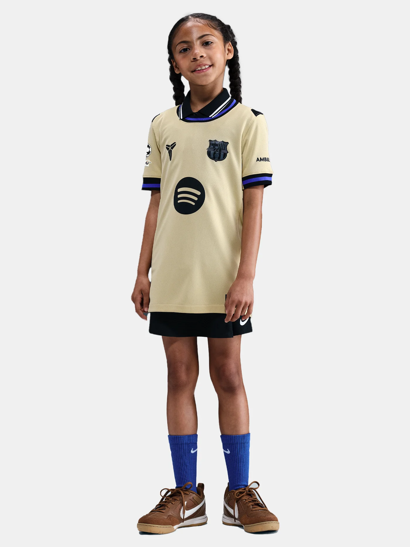 UCL Junior away jersey 25/26 FC Barcelona x Kobe Bryant