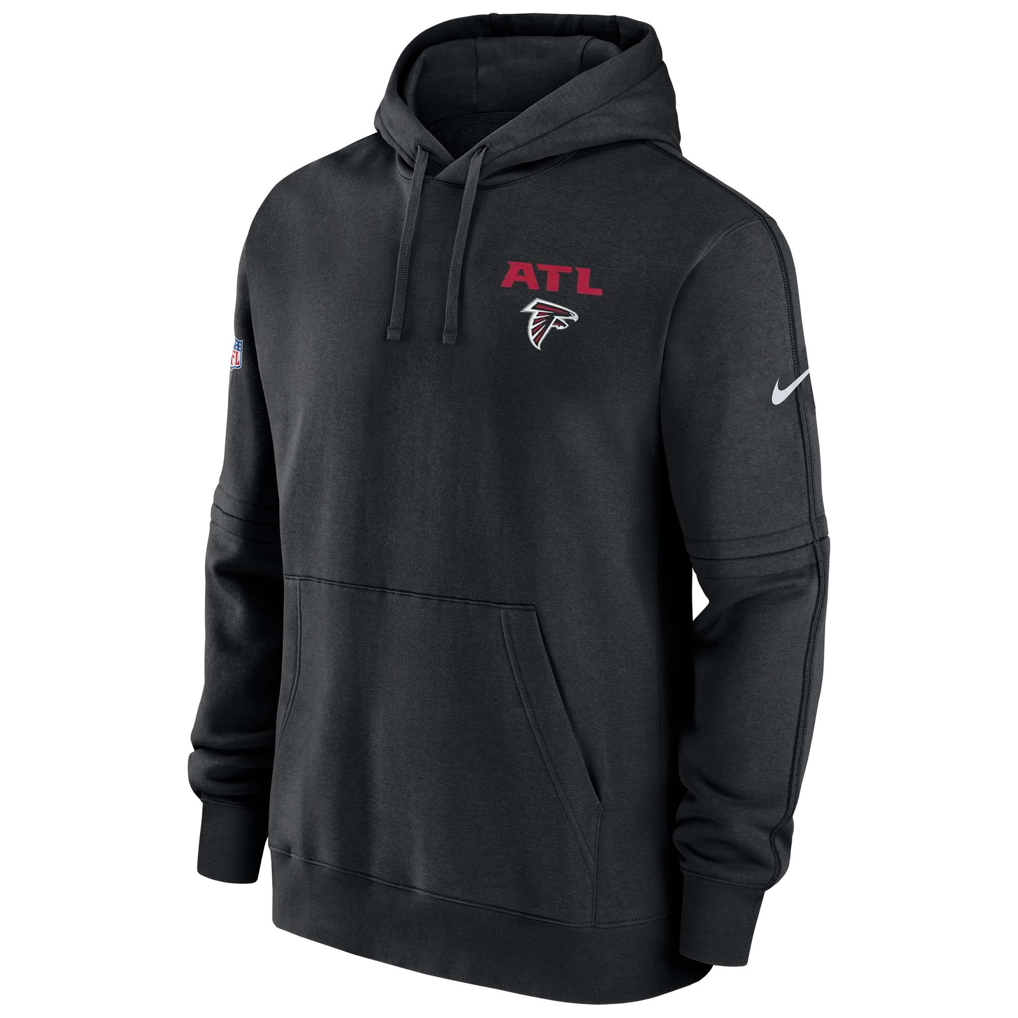 Atlanta Falcons 2023 NFL Sideline Nike Club Hoodie Black