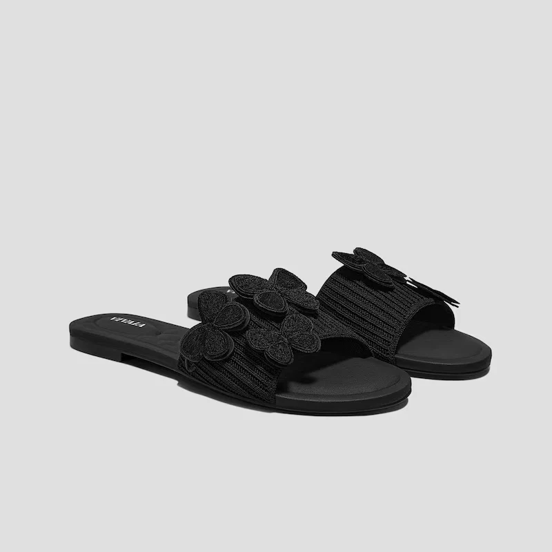 Round-Toe Slippers (Cleo)