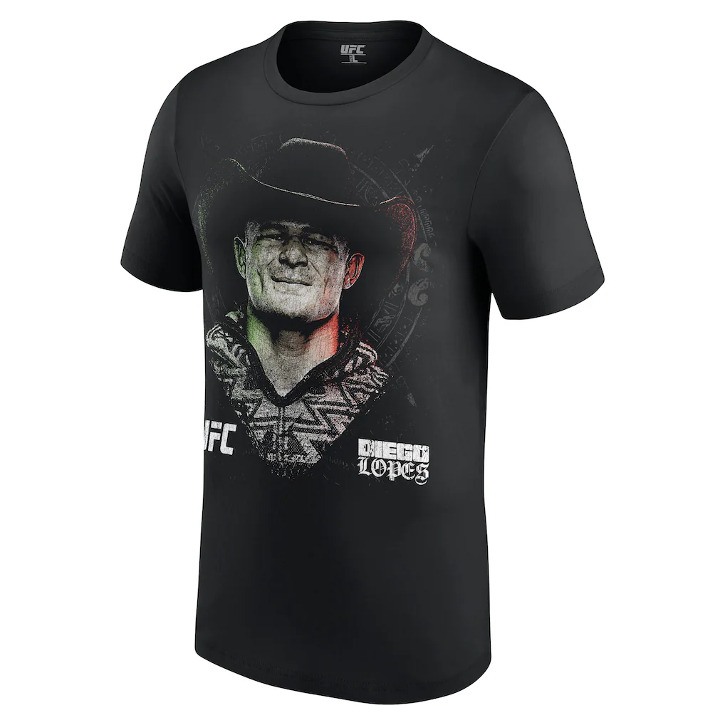Men's Black Diego Lopes UFC 325 T-Shirt