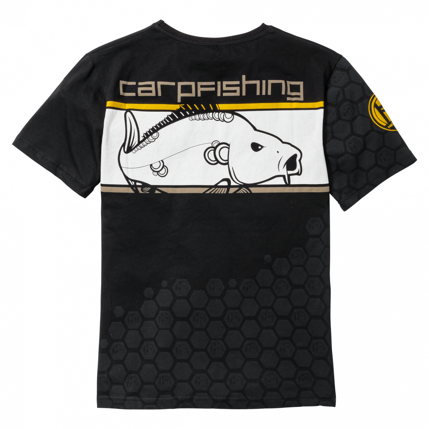 Hotspot Linear Carpfishing T-Shirt Men (Black)
