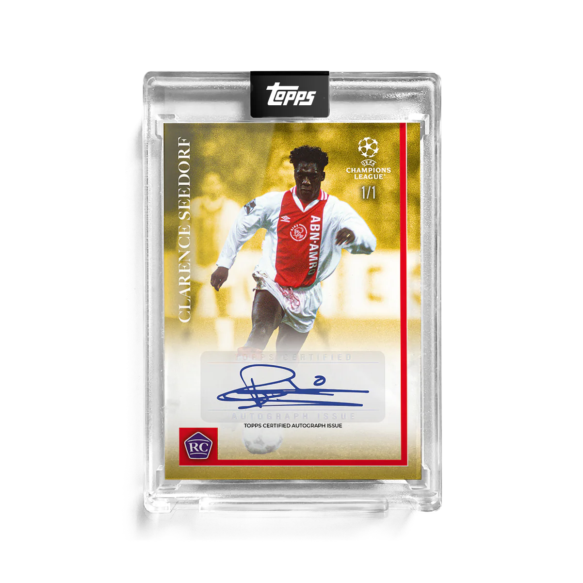 Clarence Seedorf - Lost Rookies - Autograph - 1 of 1