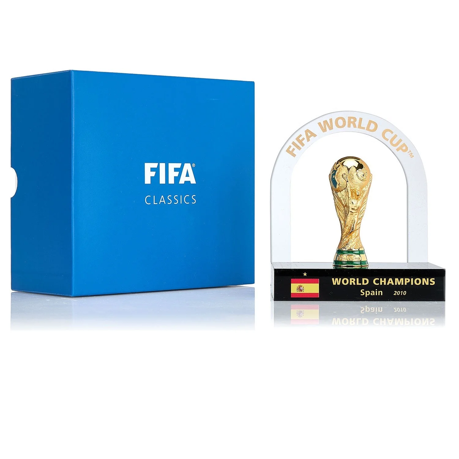 70mm Spain Global Football Series Champions Replica Trophy