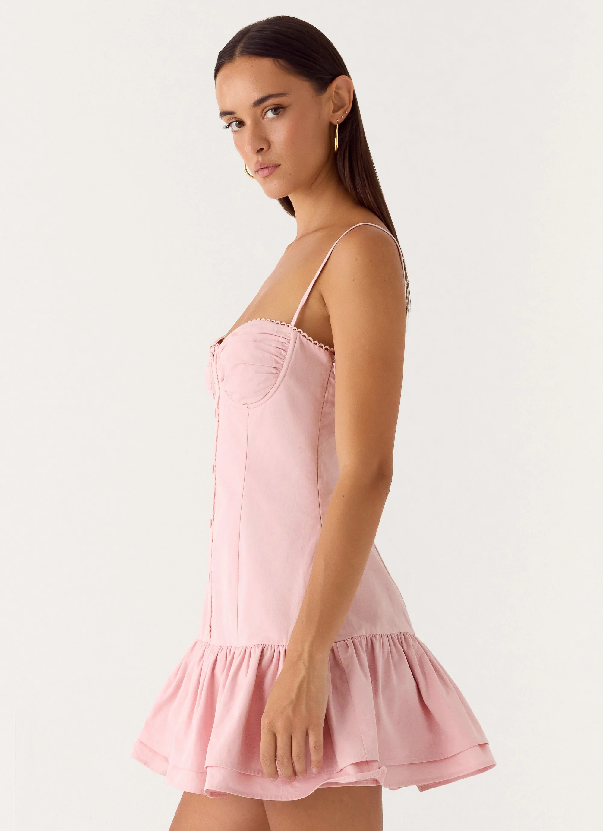 Loulette Mini Dress - Pink