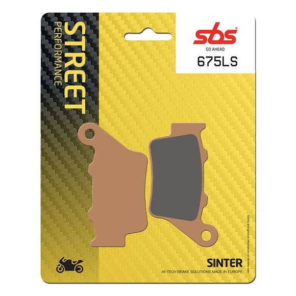 SBS 675LS Sintered Metal Rear Brake PadsRef: 675LS / 675040