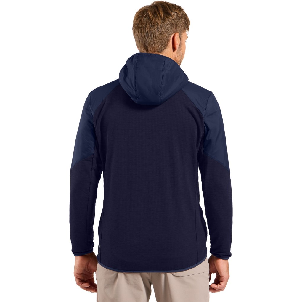 Odlo Ascent Wool Insulated Hybrid Jacket Men - eclipse