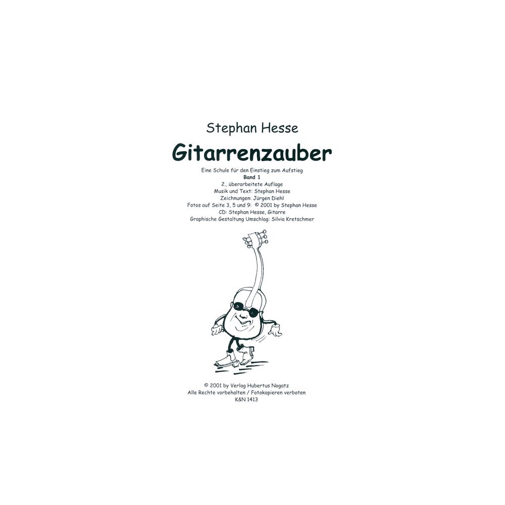 Verlag Hubertus Nogatz Gitarrenzauber 1 – Thomann Ireland