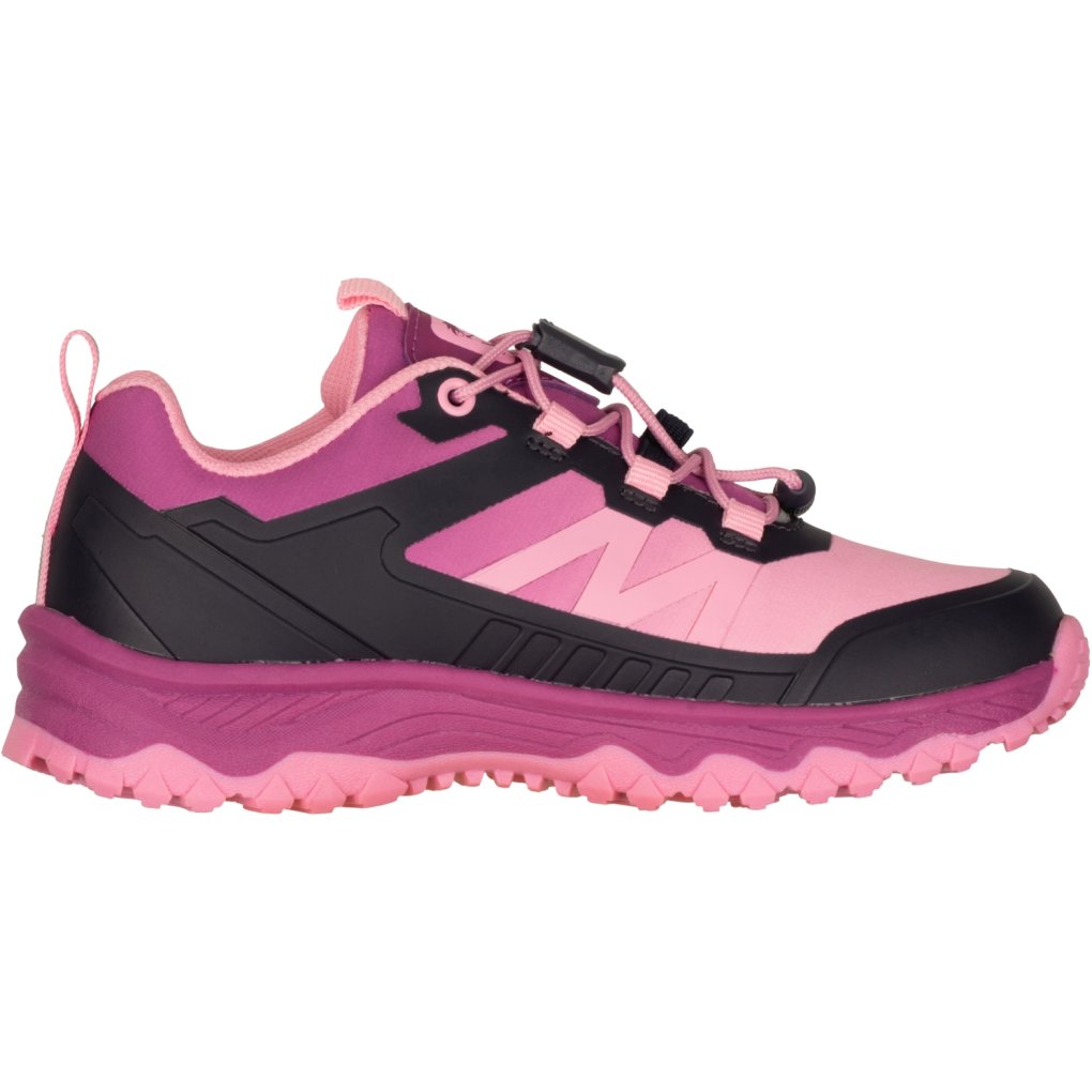 Trollkids Sirdal Low Hiker Kids - Fresh Berry/Candy Pink/Graphite