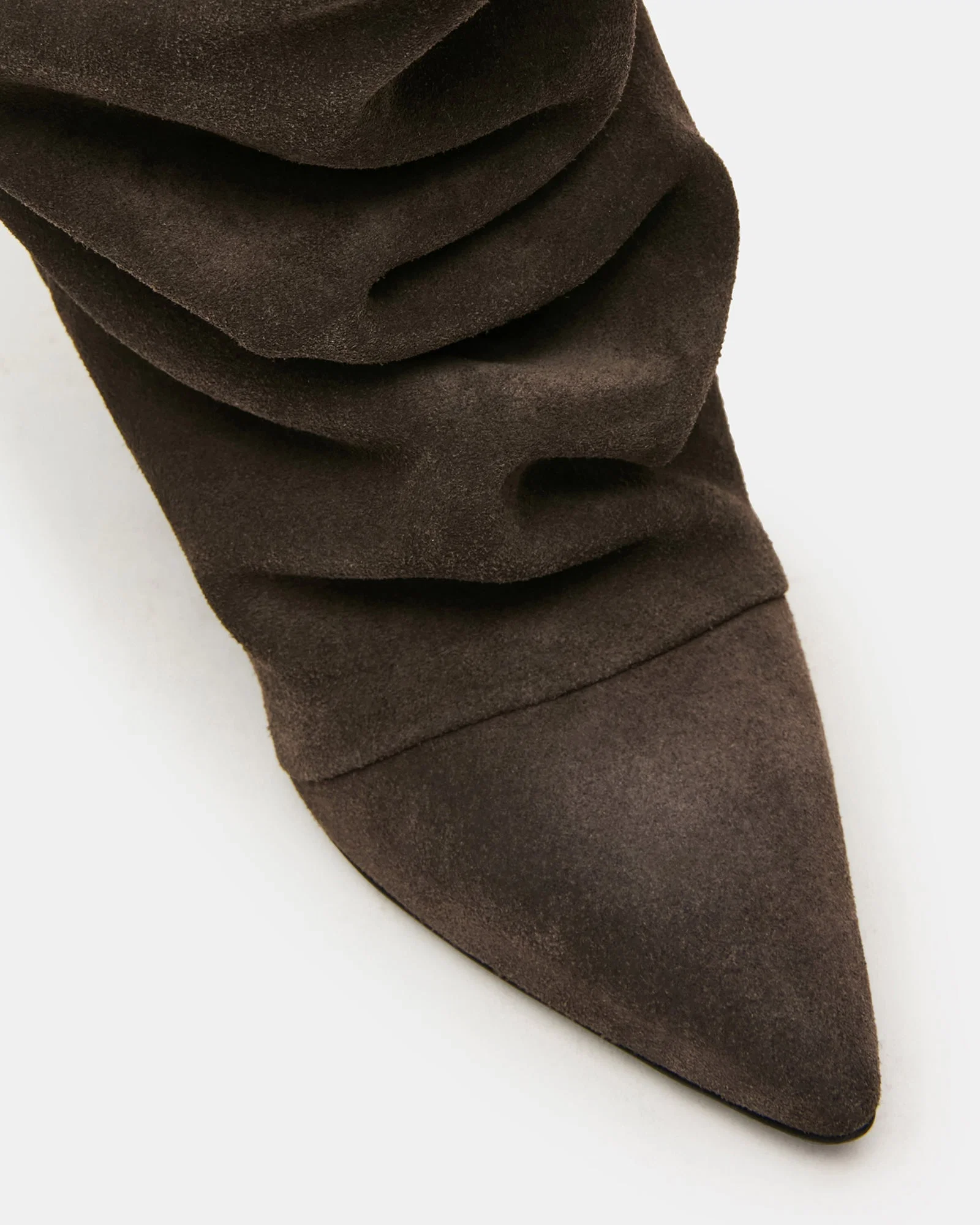 Rhys Dark Taupe Suede
