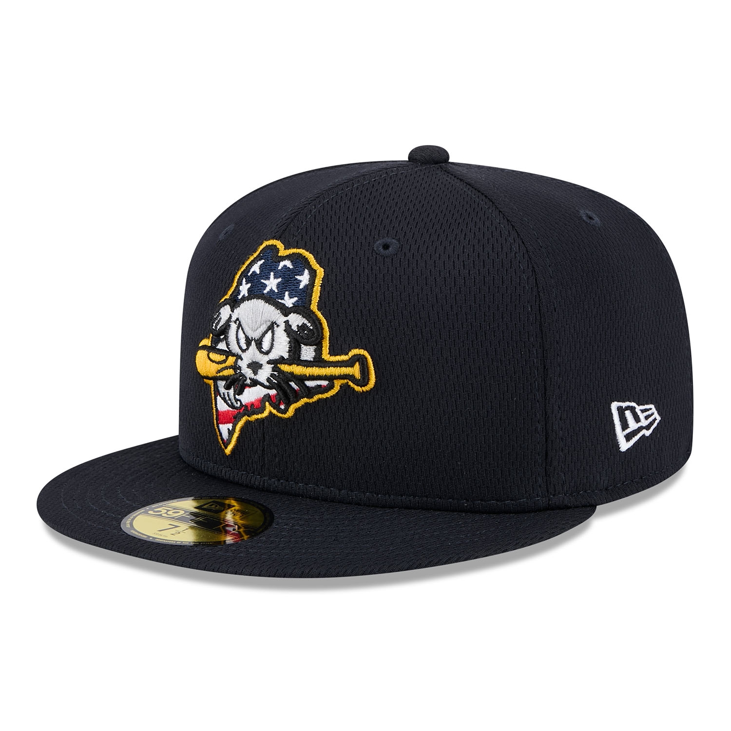 Portland Sea Dogs MiLB Batting Practice Authentic 59FIFTY Fitted Cap Navy