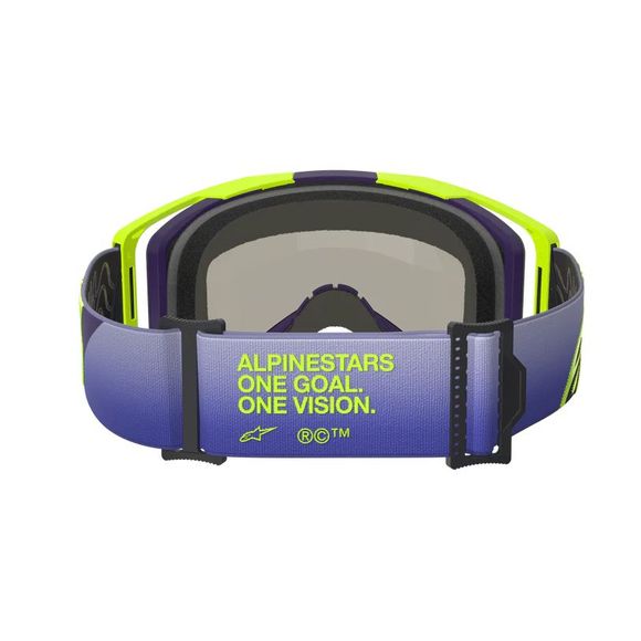 Alpinestars VISION 8 CORP IRIDIUM 2026 cross goggles - Purple / YellowRef: Ap3928 / 5101625-3161-Os
