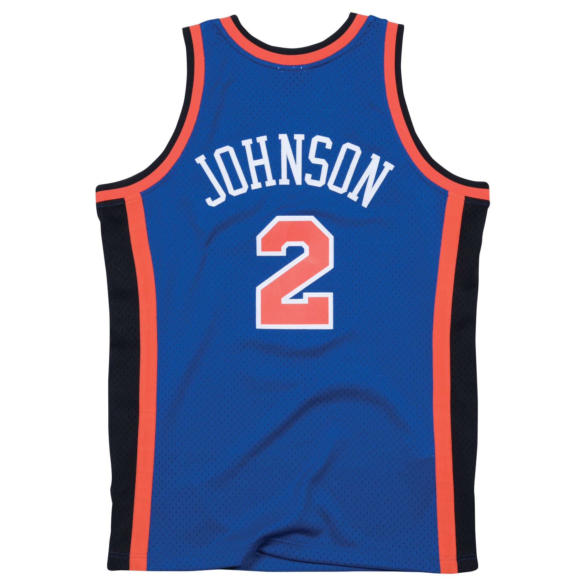 Larry Johnson #2 New York Knicks 1998-99 Mitchell & Ness Swingman NBA Jersey Blue