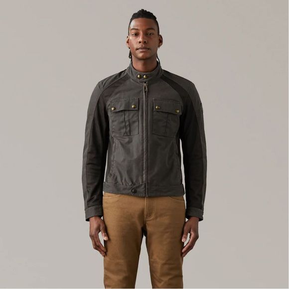 Moto Jacket Belstaff Temple Cotton Wax - BrownRef: BT0089