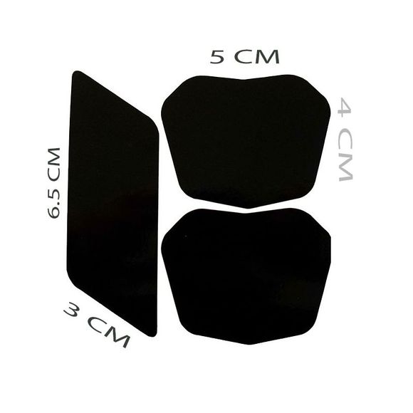 Dexter Reflective Stickers - BlackRef: DX0114