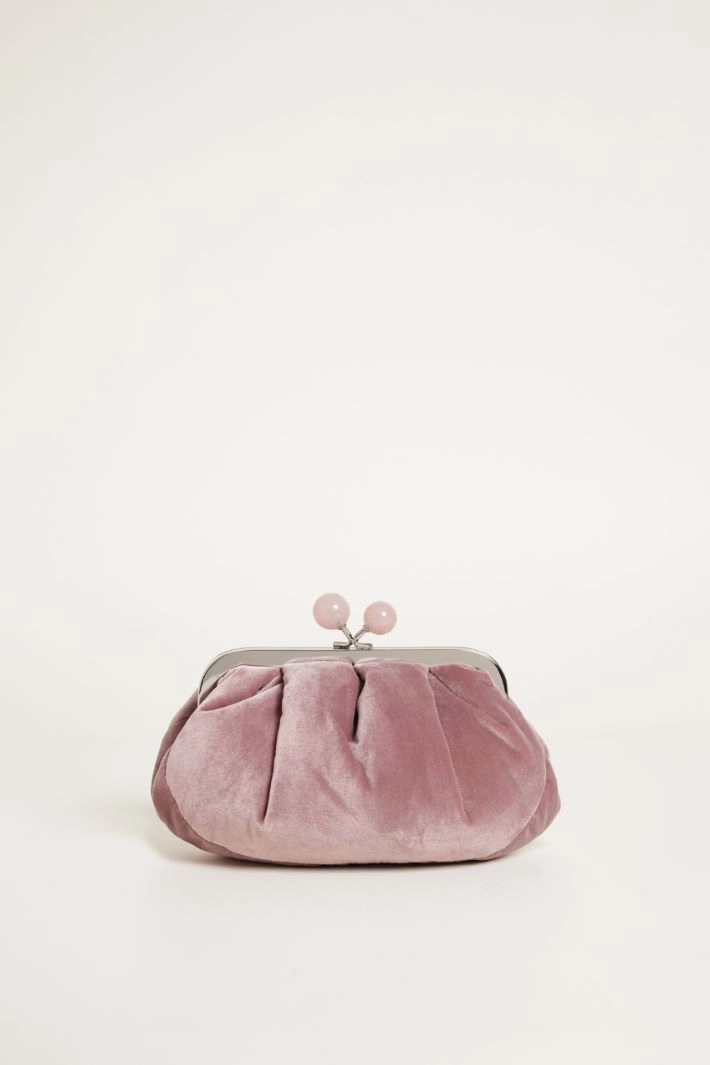 Velvet clutch - PINK