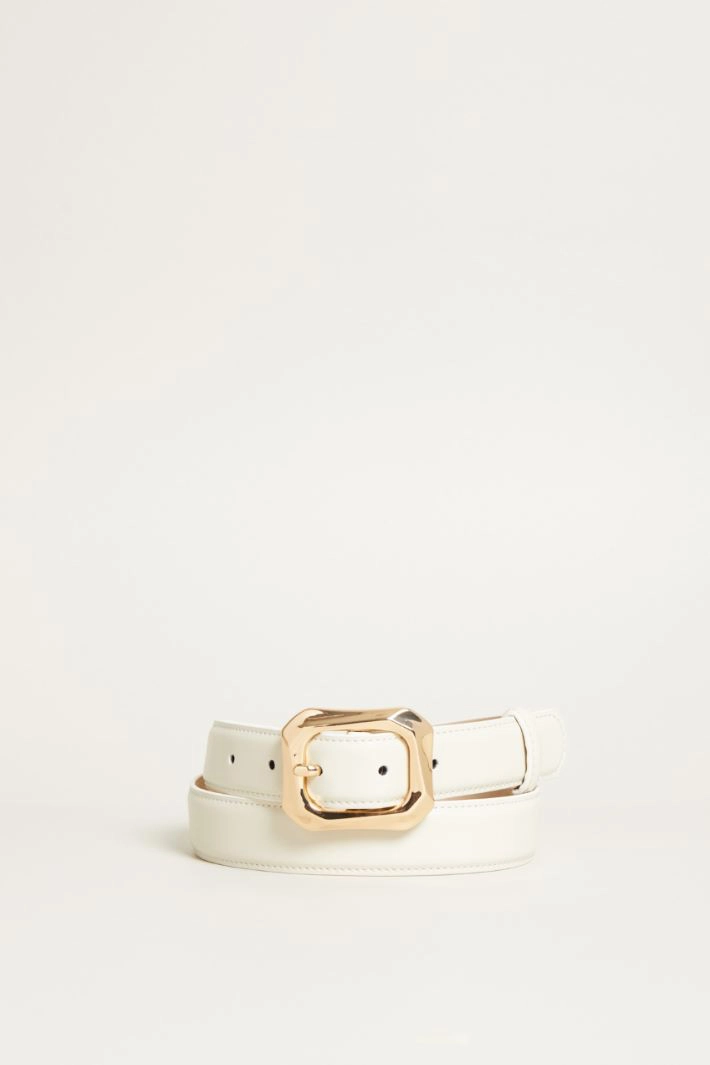 Glossy belt - MILK
