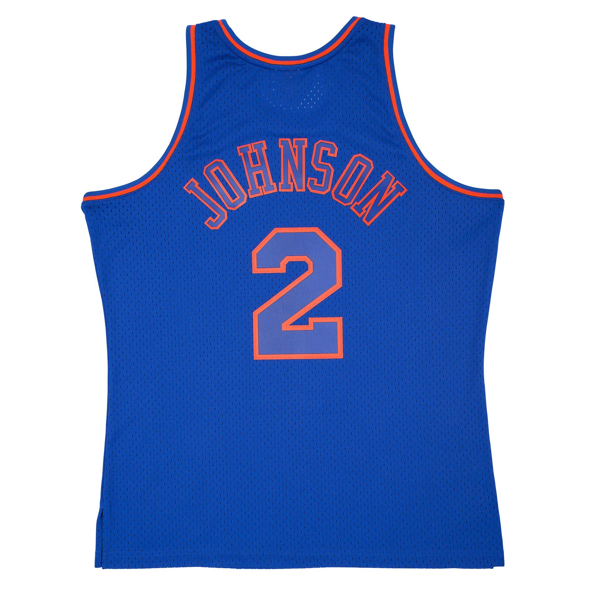 Larry Johnson #2 New York Knicks 1996-97 Mitchell & Ness Swingman NBA Jersey Alternate