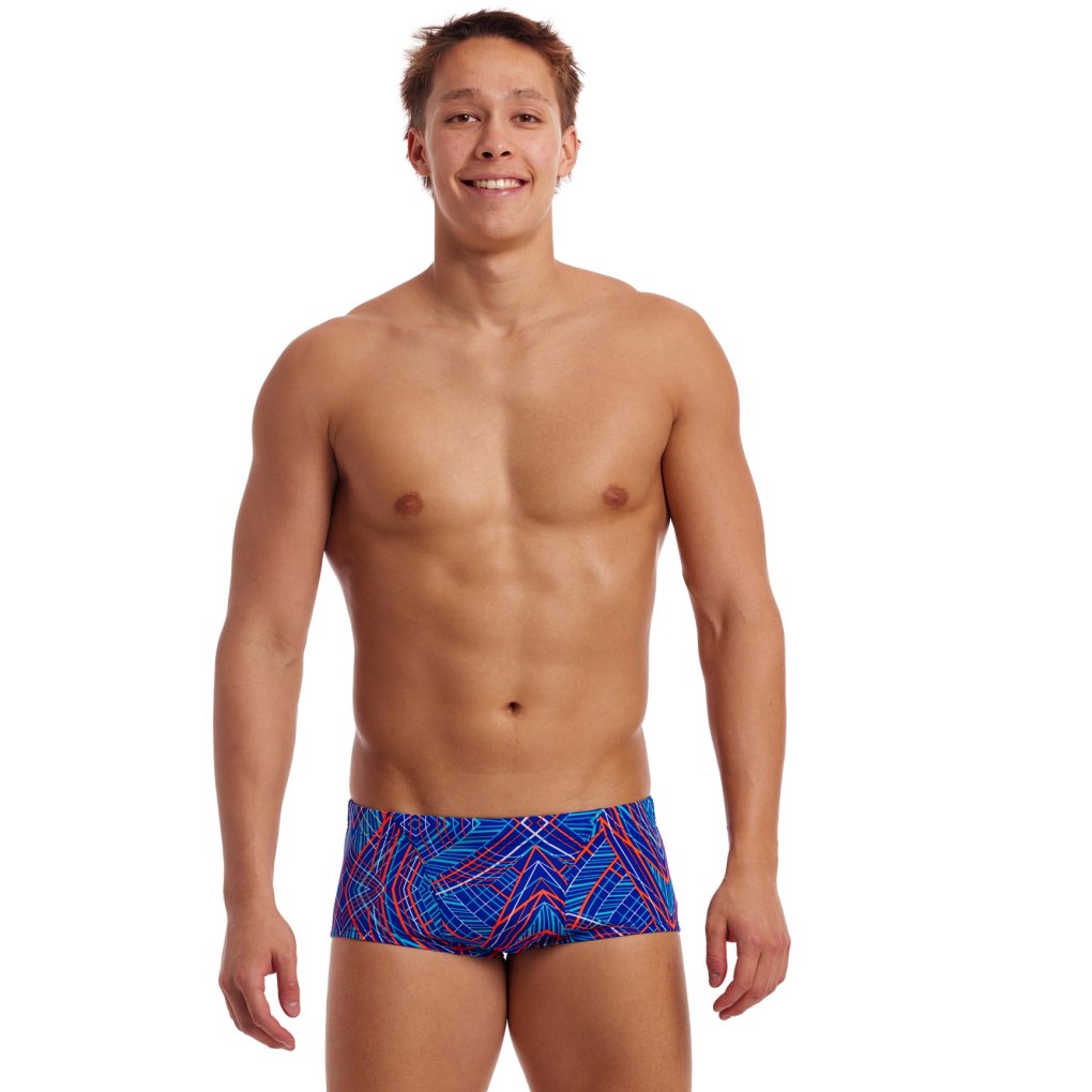 Funky Trunks Classic Eco Swim Trunks Men - Frequency